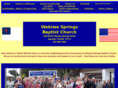 wekiwaspringsbaptistchurch.org