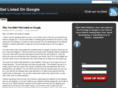 howtogetlistedongoogle.com