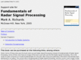 radarsignalprocessing.org