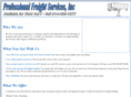 professionalfreightservices.com