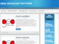 emailbroadcastsoftware.net