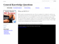 generalknowledgequestions.info