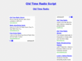 oldtimeradioscript.com