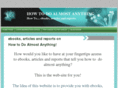 howtodoalmostanything.info
