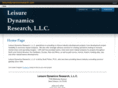 leisuredynamicsresearch.net
