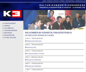diek3.info: K3 - Veranstaltungszentrum St. Kanzian: Veranstaltungen
