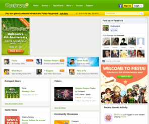 outspark.com: Outspark - MMO, RPG, RTS, Play best free online games at Outspark
The best MMO, RPG, RTS and free online games and multiplayer games. Play Fiesta, Solstice, Divine Souls, Fists of Fu, Pro Powder, Windslayer.
