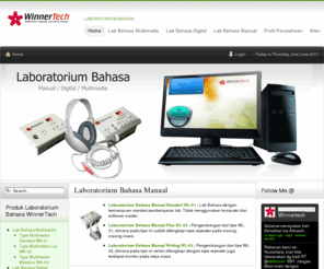 laboratoriumbahasa.com: Laboratorium Bahasa
WinnerTech produsen laboratorium bahasa paling lengkap. Produk Laboratorium bahasa kami telah terpasang di ratusan sekolah di Indonesia dan telah diekspor ke Timur Tengah.
