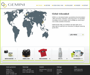 gemini.dk: GEMINI A/S - merchandise, emballage, beklædning, skilte og tryksager
GEMINI A/S - merchandise, emballage, beklædning, skilte og tryksager
62.242.183.66
