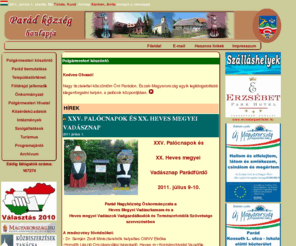 parad.hu: Parád Község honlapja
FW4 DW4 HTML