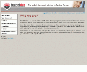 technidok.cz: Technidok s.r.o. - The global document solution in Central Europe
