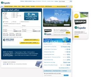 expedia4agents.net: Expedia Travel: Vacations, Cheap Flights, Airline Tickets & Airfares
Plan your trip with Expedia. Buy airline tickets, read reviews & reserve a hotel. Find deals on vacations, rental cars & cruises. Great prices guaranteed!