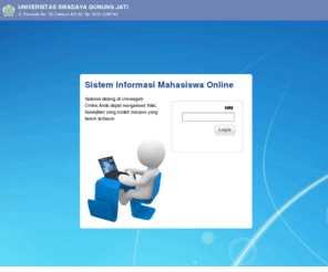 pusdat-unswagati.net: Login
