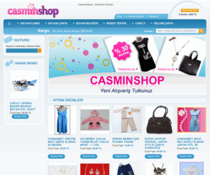 casminshop.com: Bayan Çanta, Bijuteri, Bebek Giyim
Bayan Çanta - Bijuteri - Bebek Giyim. Kaliteyi güvenle ucuza almanın en kolay yolu.