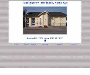 jbmr.dk: Tandlægerne i Bredgade, Karup
