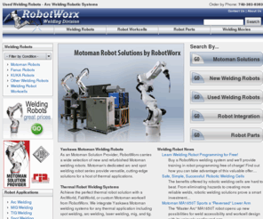 welding-robotics.com: Used Welding Robots, Industrial Robotic Welding Systems
RobotWorx is an industrial robot integrator of used welding robots, industrial robots and other robotic welding systems.