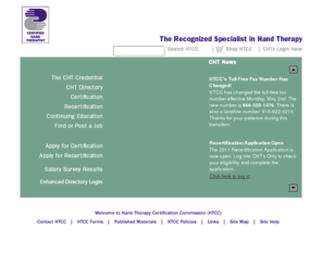 htcc.org: HTCC - The Recognized Specialist in Hand Therapy
