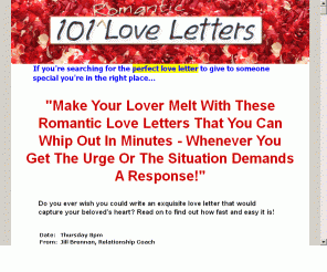 101romanticloveletters.com: Prewritten Love Letters, A Simple Solution