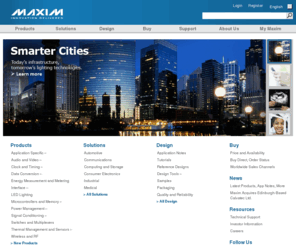 maximic.net: Analog, linear, and mixed-signal devices from Maxim/Dallas Semiconductor
Over 6500 analog and mixed signal ICs in 28 categories.  Design tools, free samples, and thousands of application notes.