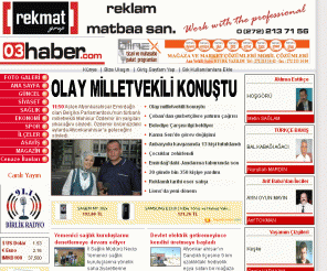 03haber.com: Afyon haber portalı www.03Haber.Com Afyon'dan haberiniz olsun
