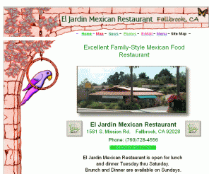 Eljardinfallbrook.com: El Jardin Mexican Food Fallbrook - Tacos