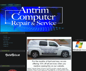 antrimcomputers.net: 
       New Hampshire Computer repair and Service 
-- Antrim Computer Repair & Services 603-588-3247

