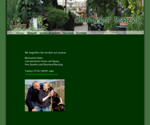 blumenhofbenzing.net: Blumenhof Benzing - Waiblingen - Gärtnerei, Floristik, Blumenbinderei - Retrievers & More - Home
Blumenhof Benzing in Waiblingen - Ihr Spezialist für Floristik aller Art mit professionelle Blumenbinderei. Trauerfloristik, Blumen für Hochzeit oder Gestecke - wir sind Ihr Experte! Ausserdem Retrievers & more!