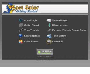 hepting.net: HostGator Web Hosting Website Startup Guide
