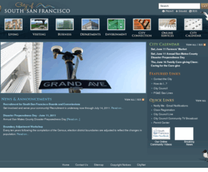 ssf.net: South San Francisco - Official Website
Home