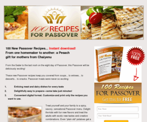 bestpassoverrecipes.com: 100 Recipe For Passover
100 Recipe For Passover