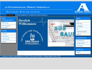 softwareatelier.info: Software Atelier Leipzig - http://www.softwareatelier.com
Software Atelier Leipzig - Verwaltungssoftware für Saunen