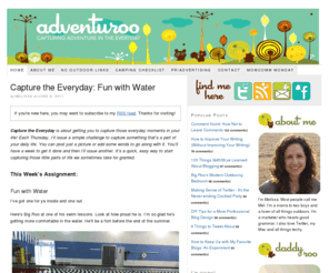 adventuroo.com: Capturing adventure in the everyday.
Adventuroo is one North Carolina mom’s take on the adventures of motherhood, the outdoors and documenting life through words and pictures.