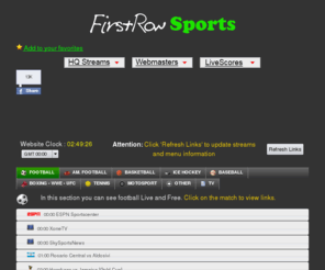 Firstrowsports.eu: FirstRow Free Live Sports Streams on your PC, Live ...