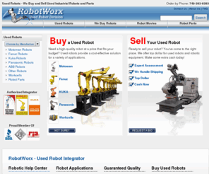 recertifiedusedrobots.com: Used Robots - Motoman, Fanuc, Other Used Industrial Robots
Buy and sell used robots and parts. Motoman, Panasonic, ABB, Fanuc and others with Warranty. Get a Quick Quote.