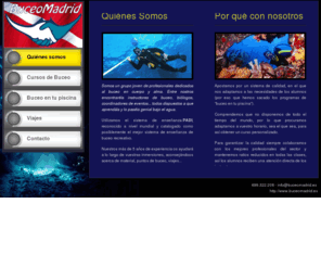 buceomadrid.es: BuceoMadrid.es
Platform is a full-site one page mini template from templatemo.com that can be applied to any website.