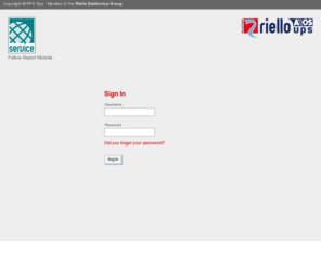 ups-service.net: Riello UPS Failure Report Website
