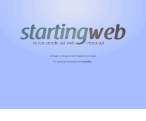 startingweb.it: Starting Web .it - La tua strada sul web inizia qui
