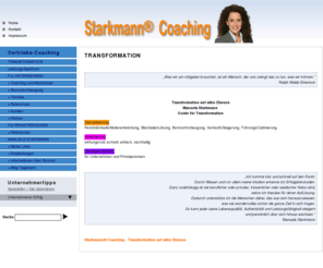 servicetrainer.com: Vertriebs-Coaching | Starkmann | Coaching für Veränderung / Transformation
Vertriebscoaching = mehr verkaufen | Starkmann® Coaching| Transformation und Spiegel-Coaching = Blockaden-Lösung, Persönlichkeits-Wachstum, Leistungs-Steigerung, Authentizität