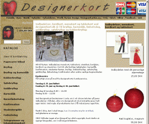 designerkort.dk: designerkort - bordkort, indbydelser, menukort, takkekort til bryllup og fest  
Indbydelser, bordkort, menukort, bordplan, takkekort til bryllup, kobberbryllup, sølvbryllup, guldbryllup, fødselsdag, konfirmation, studentergilde og barnedåb. 