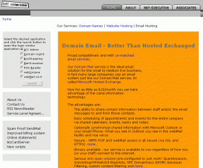 netassoc.co.nz: Net Associates Ltd - Business Class Email Service Provider and Website Hosting
The home of Net-Executive Hosting. @ NetAssociates we offer total website design, construction, hosting and support via a network of freelance web developers and professionals.