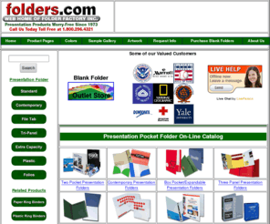 custom-printed-presentation-pocket-folders.com: Presentation Folders, Pocket Folders, Printed Folder, Folder Factory
We have best selection of presentation folders and other products made by folders.com, custom made for your business since 1973. Quality is our business.