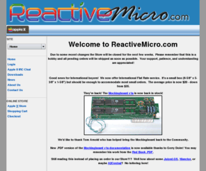 reactivecomputerservices.com: ReactiveMicro.com
Apple II hardware sales support