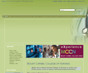 mccn.edu: Mount Carmel College of Nursing | Mount Carmel College of Nursing | College, Nursing, Learn, Mount
With the high demand for nursing professionals and the extensive and varied career opportunities available today, the time has never been better to...