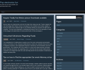 popelectronics.net: Pop electronics fun
