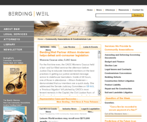 commoninterestissues.net: California Homeowner & Condominium Community Association Lawyers - HOA & Condo Law Attorneys - Common Interest Law
Berding | Weil - California Community Association & Common Interest Development Attorney - Homeowners & Condominium Association Lawyer