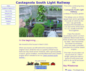 cslr.co.uk: Castagnola South Light Railway
