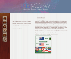 joeymcgraw.com: Joey McGraw | Graphic Design & Web Design
Portfolio website for Joey McGraw. Graphic Design portfolios, and Web Design Portfolios.