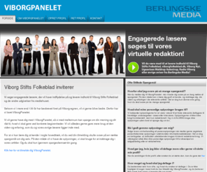 viborgpanelet.dk: Viborgpanelet, læserpanel, rundspørge, meningsmåling
Viborgpanelet