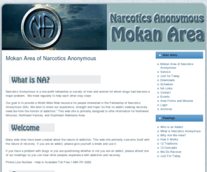 mokanna.org: Mokan Area Of Narcotics Anonymous
Mokan Area of Narcotics Anonymous