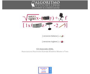 algoritmo.net: Algoritmo - Allestimenti Fieristici
Algoritmo - Allestimenti Fieristici